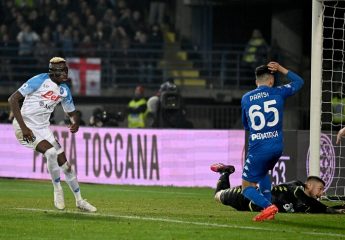 Serie A: in campo Empoli-Napoli 0-2 DIRETTA e FOTO