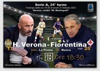 Serie A: Verona-Fiorentina DIRETTA e FOTO