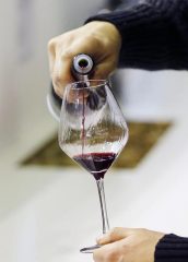 In 19 università per enologi degustazione di vini vulcanici