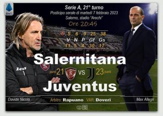 Serie A Salernitana-Juventus