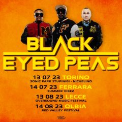 I Black Eyed Peas tornano in Italia