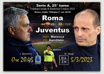 Serie A: in campo Roma-Juventus 0-0 LIVE