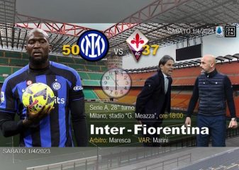 Serie A, in campo Inter-Fiorentina LIVE