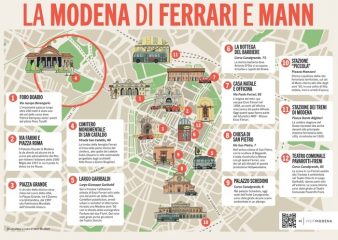Anteprima 'Ferrari' a Modena, in una mappa la città del film