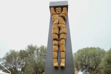 Torna in piedi il Telamone della Valle dei Templi