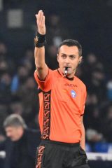 Serie A: Di Bello arbitrerà Lazio-Milan, Napoli-Juve a Mariani