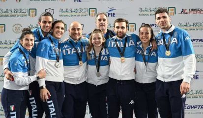 Scherma: Cdm Fioretto: Italia vince prova a squadre a Il Cairo