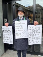 Jacopo Fo, 'su Facebook non c'è libertà di parola per la pace'
