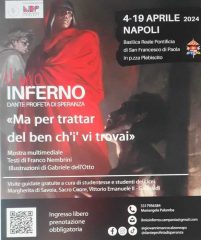 Il mio Inferno - Dante profeta di speranza, una mostra a Napoli