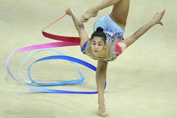 Europei ritmica: Raffaeli oro alla palla e argento al nastro