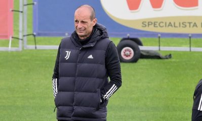 Calcio: Juve; nessun tifoso ad attendere Allegri alla Continassa