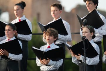 Caracalla Festival, più di cento cantori al Teatro del Portico