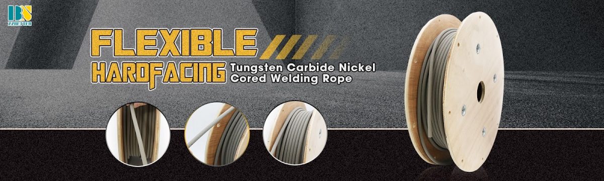 Flexible Hard-facing Tungsten Carbide Nickel Cored Welding Rope