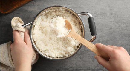 Come ridurre il contenuto calorico del riso