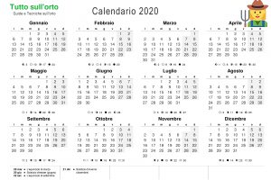 Download Calendario 2020