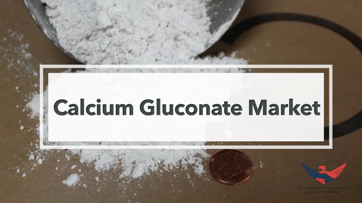 Calcium Gluconate Market Demand, Growth Drivers Forecast 2024-2030