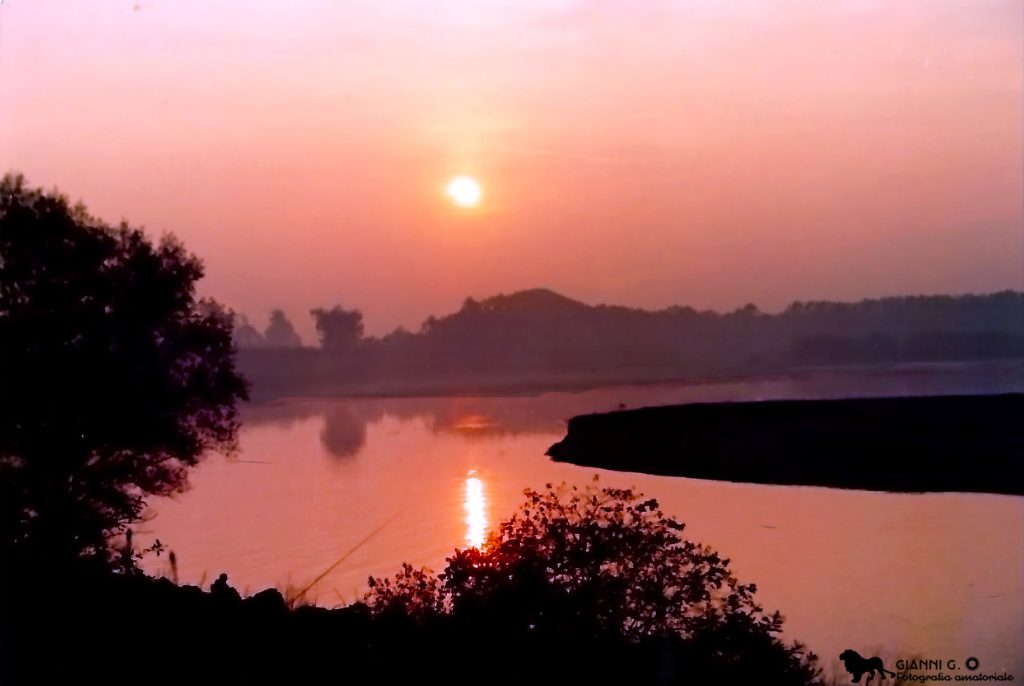 Pescatore-sul-Ticino-a-Tramonto