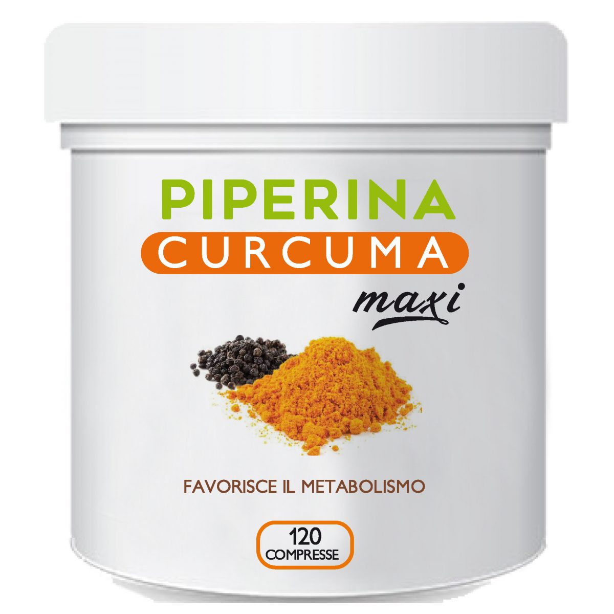 Piperina Curcuma Maxi il segreto per la perdita di peso