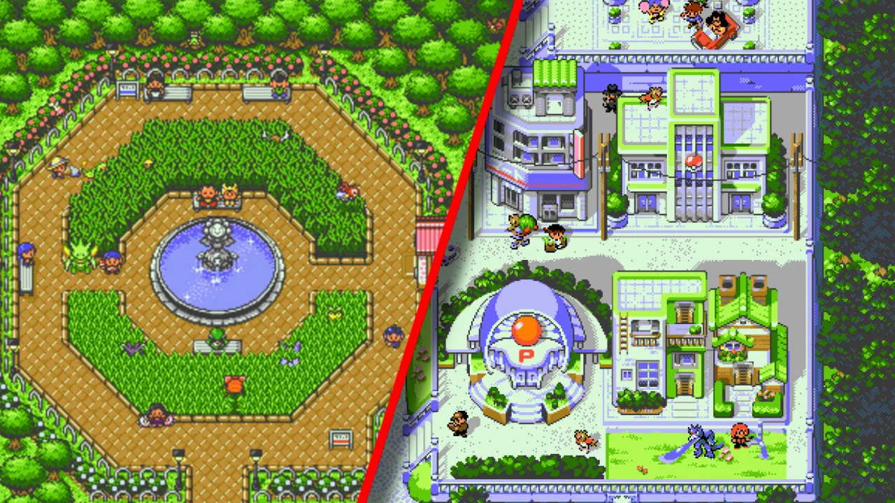 “Pokémon Redrawn” è un progetto di pixel art che sta ridisegnando Johto e Kanto