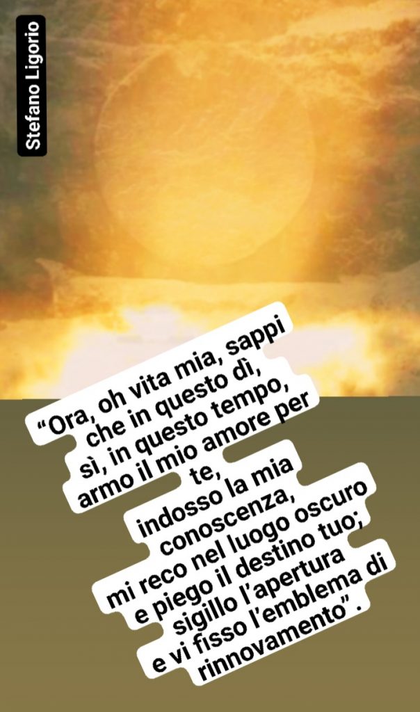 Poesie (brevi) di Stefano Ligorio – La promessa nell’amore.