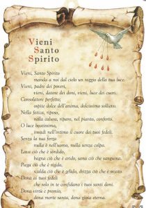 invocazione allo Spirito Santo