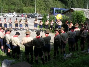 Partenza del campo scuola