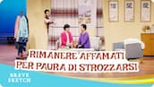 Rimanere affamati per paura di strozzarsi