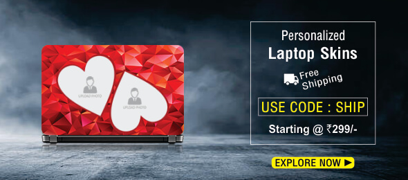 Get Laptop skins made in India