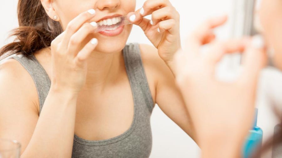 What can you customize in teeth whitening strips?