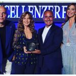 Eccellenze Reali a Capri,  Pietro Del Vaglio premia Giuliana De Sio