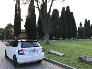 Skoda Fabia Aquileia resti romani