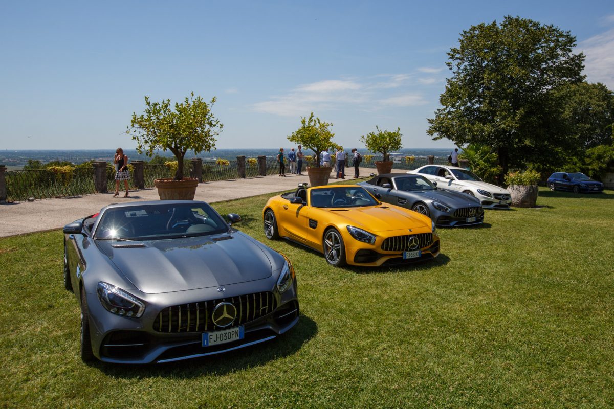 Anche in Friuli i 50 anni di AMG che evoca assiemeal marchio Mercedes una lunga serie di successi