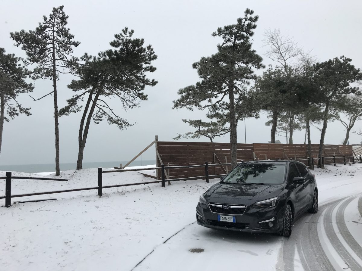 Nuova #Subaru #Impreza #testdrive sulla prima neve dell’anno