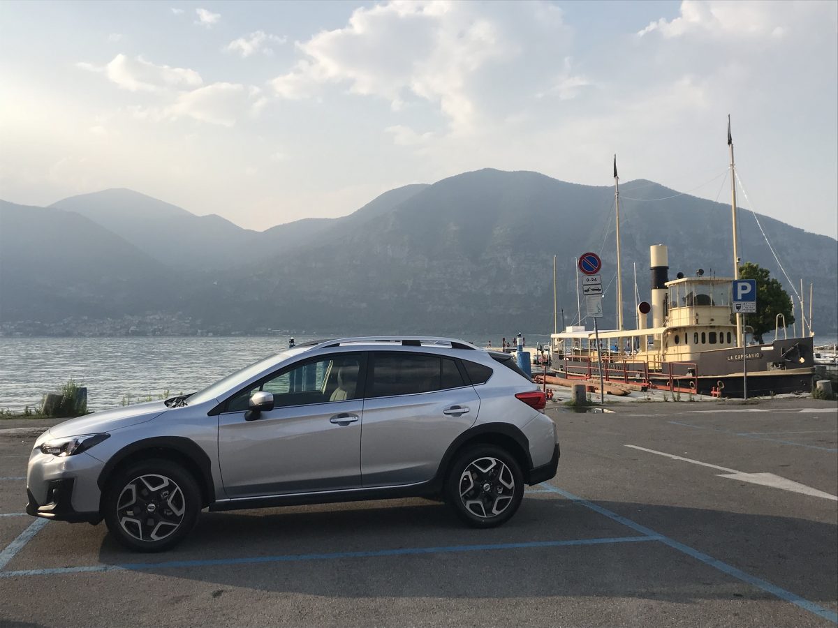 #Testdrive #testroad sui #laghi italiani arriva a Iseo con SubaruXV