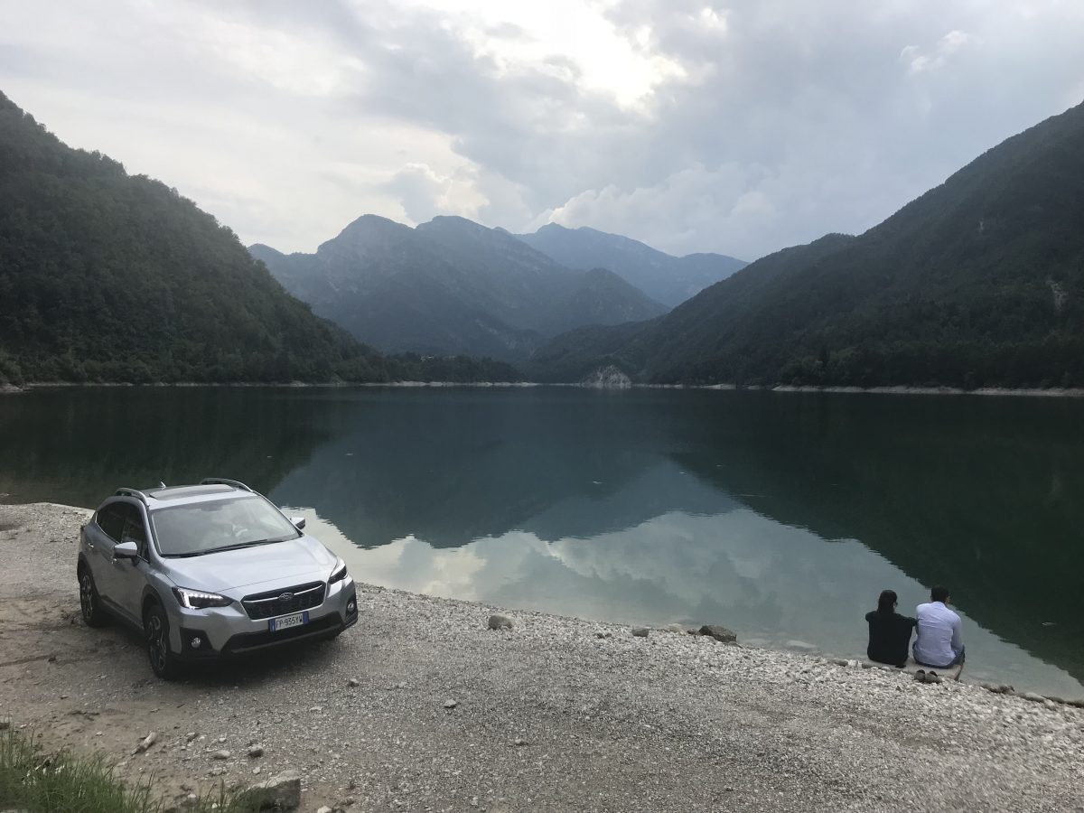 #testroad sui #laghi italiani con … la nuova #SubaruXV sulla #montagna #pordenonese