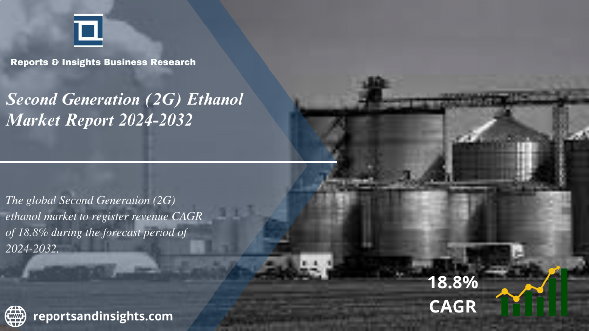 Second Generation (2G) Ethanol Market Report 2024 to 2032: Share, Growth, Trends, Size and Forecast