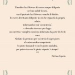 Riflessione di Stefano Ligorio - Il dovere del medico e il dovere del paziente.
