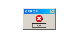 Microsoft Error