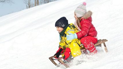 Cosa cavalcano i bambini in inverno, come scegliere mezzi e attrezzatura per sciare.