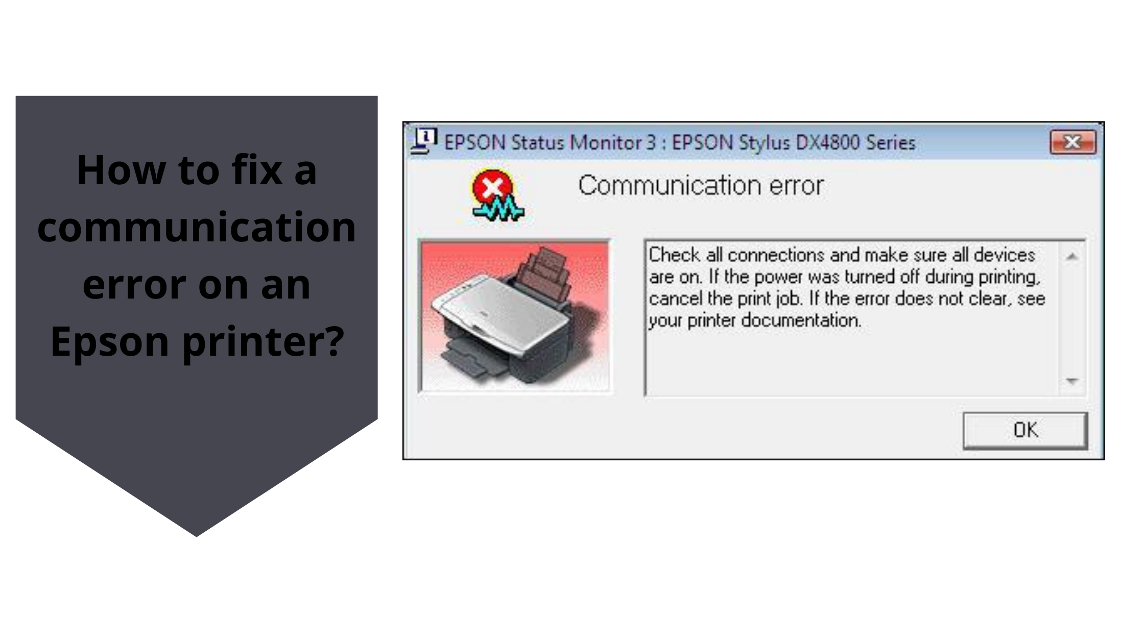 How To Fix A Communication Error On An Epson Printer Information