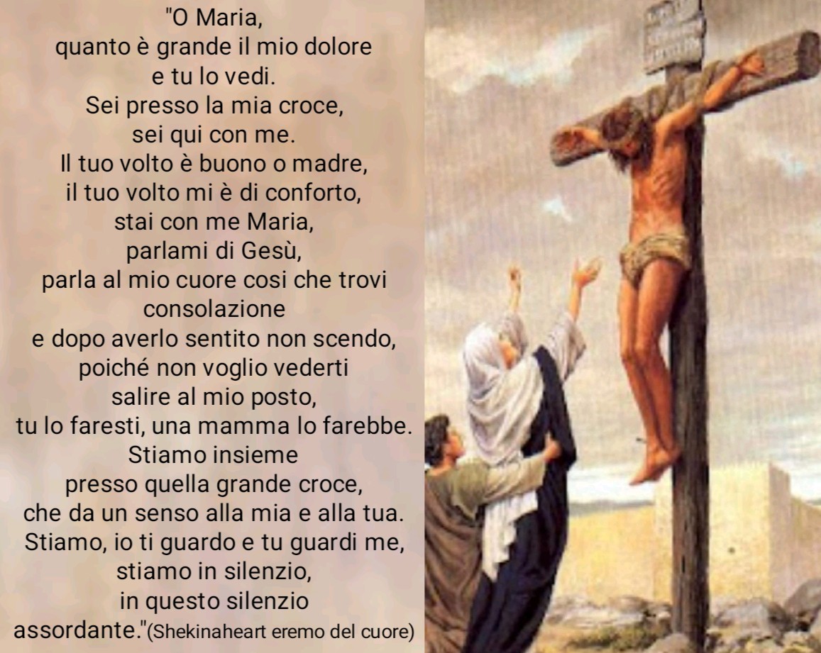 Maria presso la croce - Shekinaheart