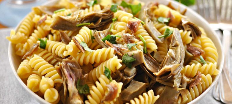 pasta con carciofi