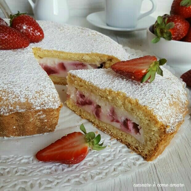 torta fragole