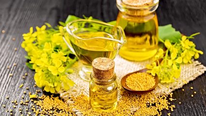 Olio di senape, benefici e danni al corpo, vitamine e proprietà benefiche