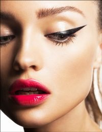 idee-trucco-eyeliner-rossetto-rosso