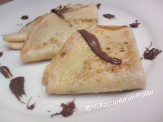 Crespelle alla nutella