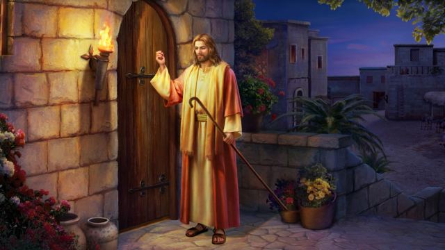 il Signore Gesù bussa alla porta