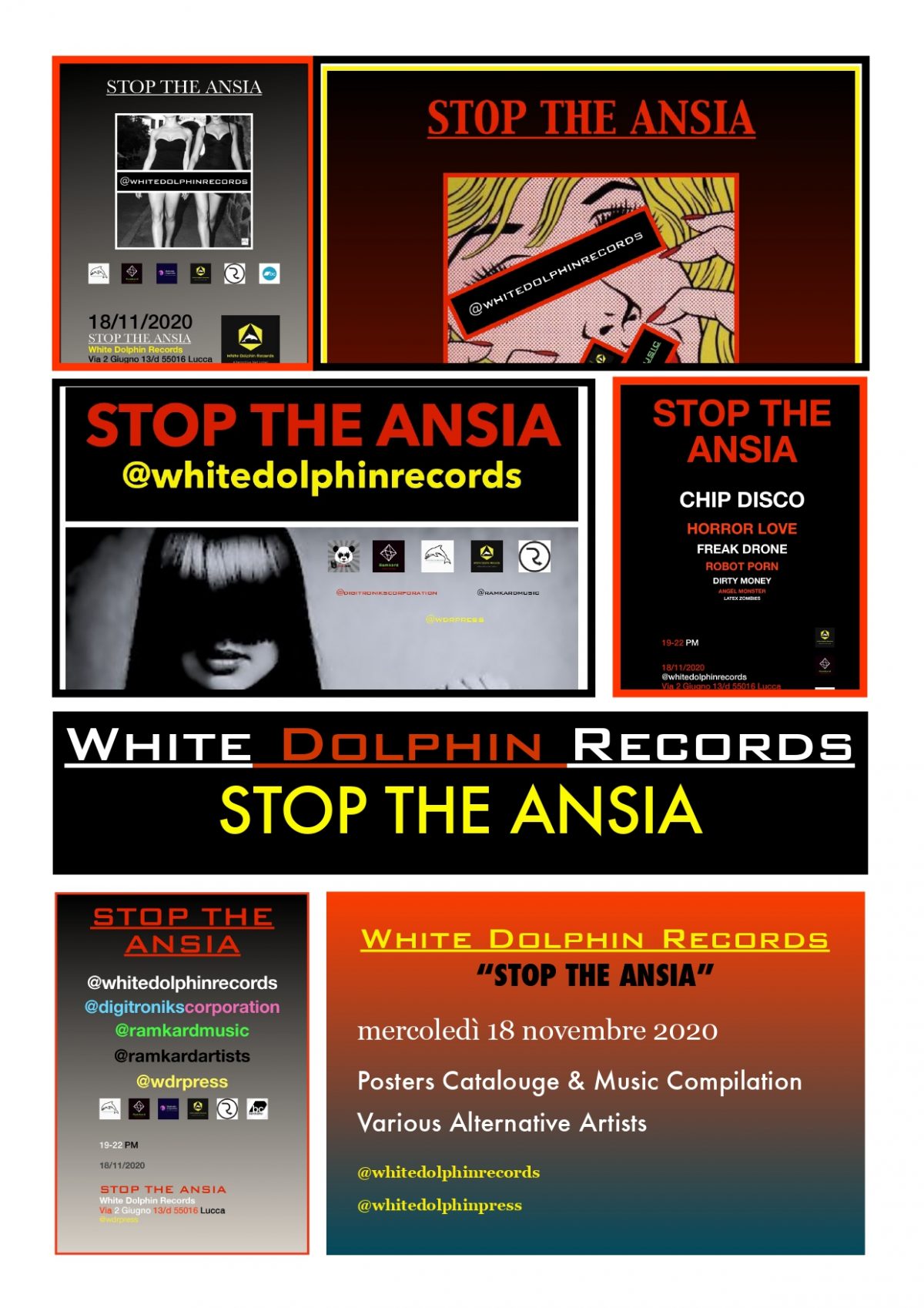 “Stop The Ansia” Compilation Various Artists OUT NOW!