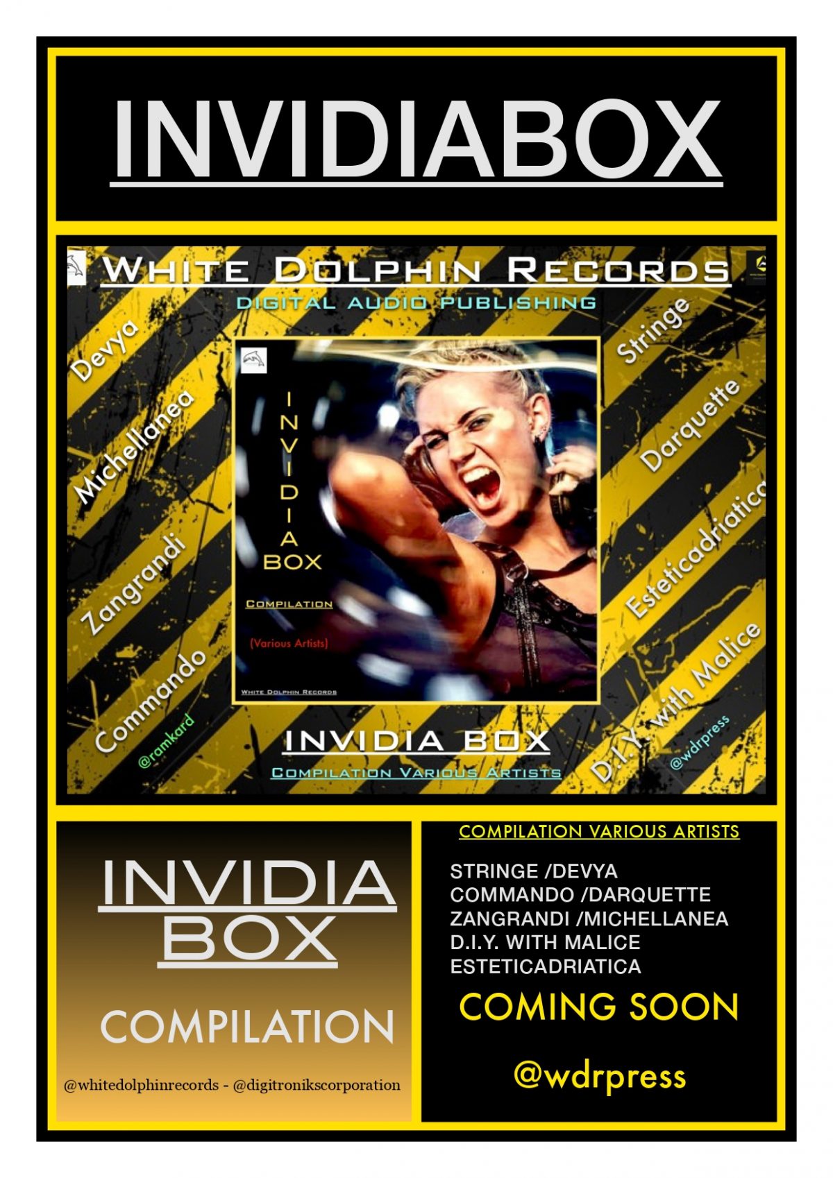 “INVIDIABOX”, la compilation underground italiana in uscita il 6 gennaio!