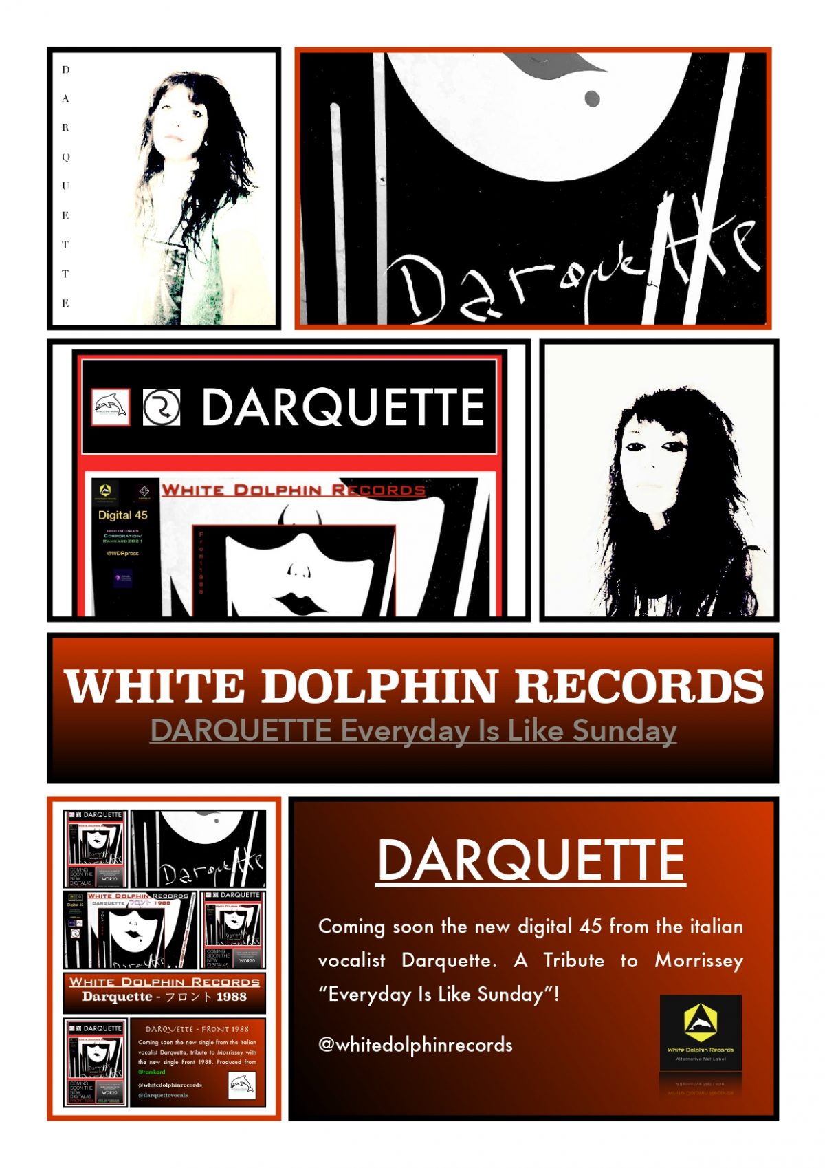 Sbarca sulle piattaforme digitali per White Dolphin Records il nuovo singolo di Darquette!